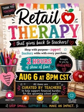 Support the staff that supports your kids Hosted by @elizf461